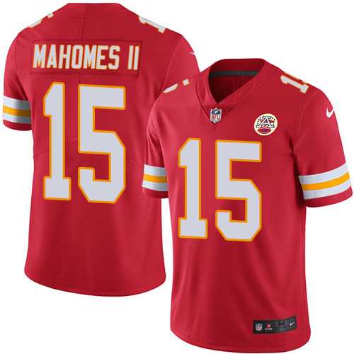 Nike Kansas City Chiefs #15 Patrick Mahomes II Red Team Color NFL Vapor Untouchable Limited Jersey,We sell and wholesale Nike Kansas City Chiefs #15 Patrick Mahomes II Red Team Color NFL Vapor Untouchable Limited Jersey on line form chian!